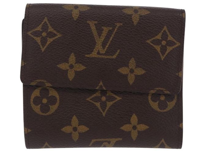 LOUIS VUITTON Monogram Portefeuille Elise Trifold Wallet M61654 LV Auth am12590V Monograma - Ansicht 2