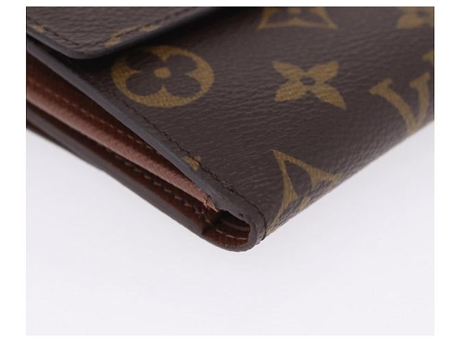 LOUIS VUITTON Monogram Portefeuille Elise Trifold Wallet M61654 LV Auth am12590V Monograma - Ansicht 7