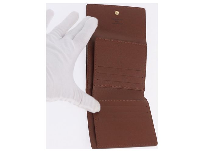 LOUIS VUITTON Monogram Portefeuille Elise Trifold Wallet M61654 LV Auth am12590V Monograma - Ansicht 8