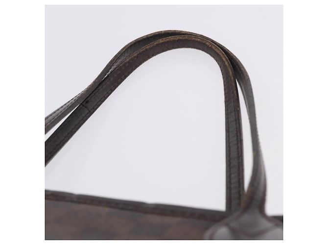 Borsa Tote LOUIS VUITTON Damier Ebene Neverfull PM N51109 LV Auth 203282 - vista 17