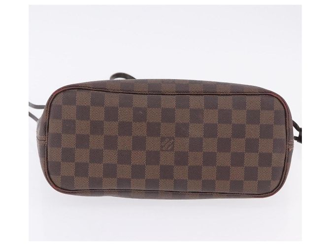 Borsa Tote LOUIS VUITTON Damier Ebene Neverfull PM N51109 LV Auth 203282 - vista 7