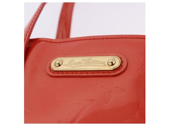 Borsa LOUIS VUITTON Vernis Bluebird Wilshire PM Bag Orenge Sunset M93644 Auth 197286 - vista 18