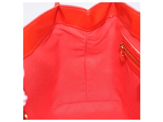 Borsa LOUIS VUITTON Vernis Bluebird Wilshire PM Bag Orenge Sunset M93644 Auth 197286 - vista 21