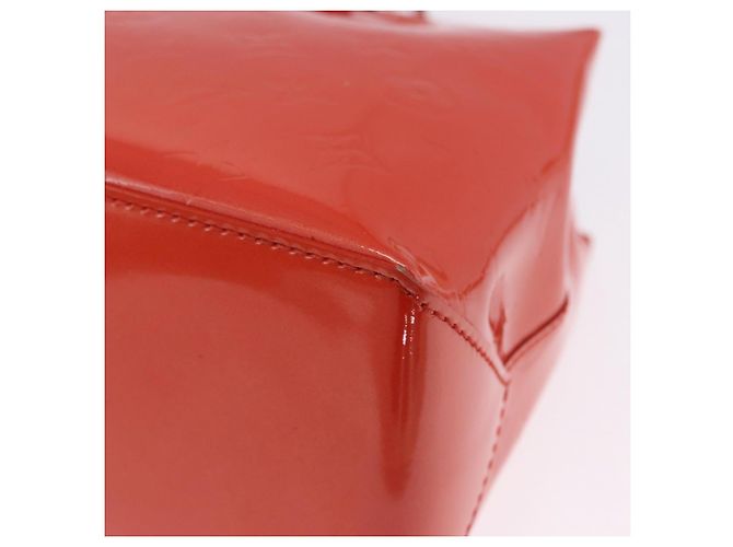 Borsa LOUIS VUITTON Vernis Bluebird Wilshire PM Bag Orenge Sunset M93644 Auth 197286 - vista 9