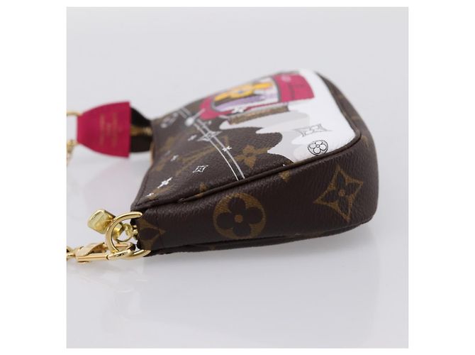 LOUIS VUITTON Vivienne Mini Pochette Accessoires Edition M68490 LV Auth 203323M Monograma - vista 3