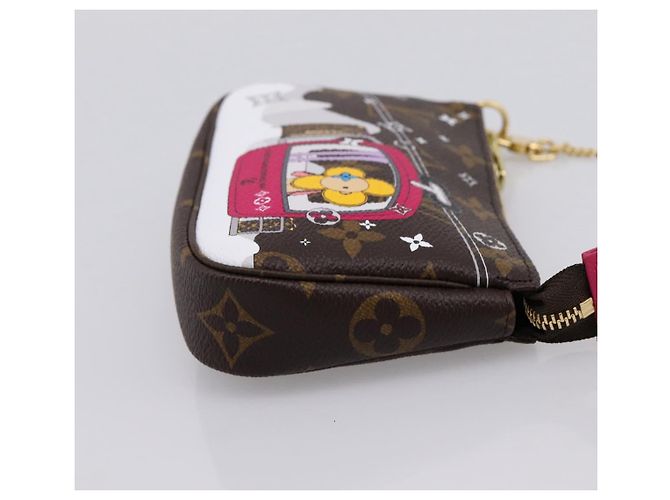 LOUIS VUITTON Vivienne Mini Pochette Accessoires Edition M68490 LV Auth 203323M Monograma - vista 4