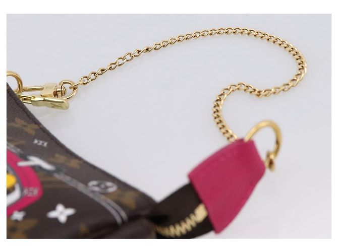 LOUIS VUITTON Vivienne Mini Pochette Accessoires Edition M68490 LV Auth 203323M Monograma - vista 8