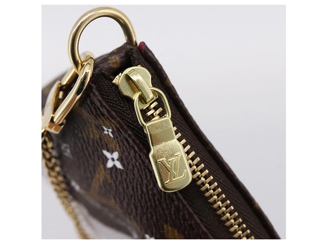 LOUIS VUITTON Vivienne Mini Pochette Accessoires Edition M68490 LV Auth 203323M Monograma - vista 9