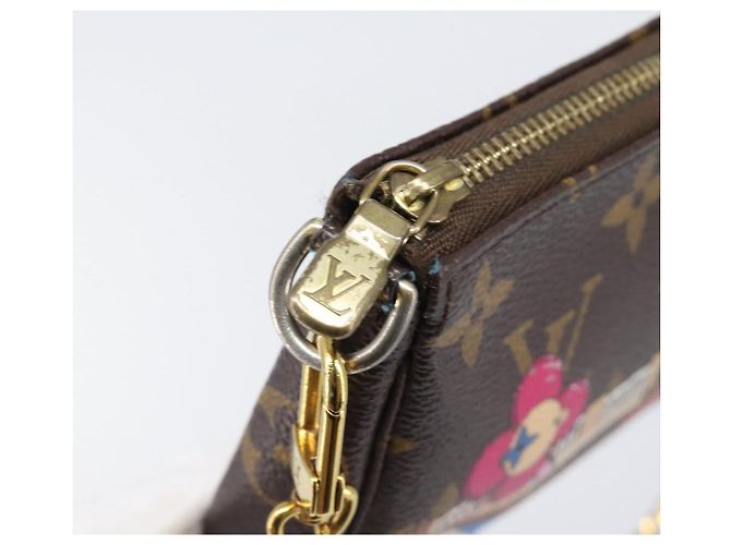 LOUIS VUITTON Monogram Vivienne Mini Pochette Accessoires M68489 LV Auth 200569A Monograma - vista 10