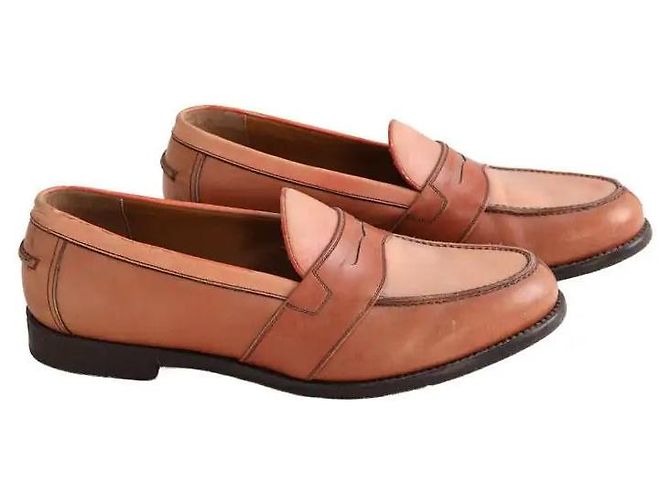 Salvatore Ferragamo Mocassini beige - vista 3
