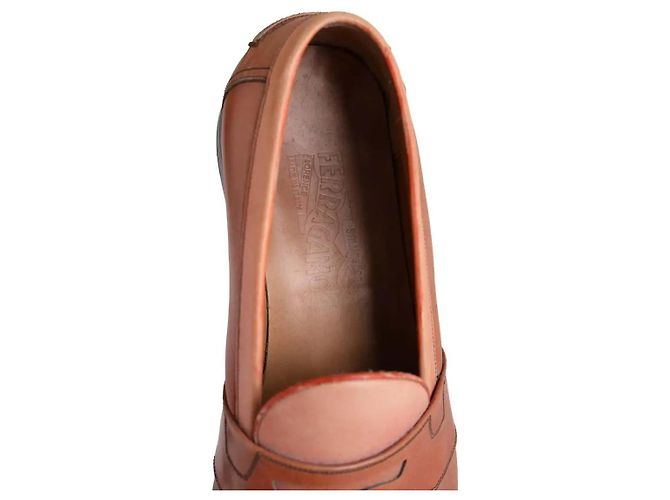 Salvatore Ferragamo Mocassini beige - vista 6