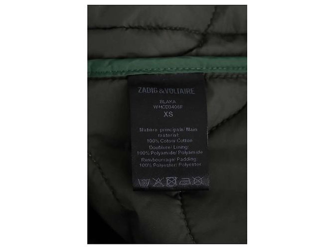 Zadig & Voltaire Blaka Jacke Khaki - Ansicht 6