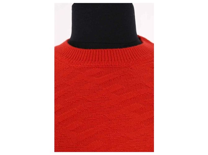 Camisola Hermès de lã laranja - vista 2