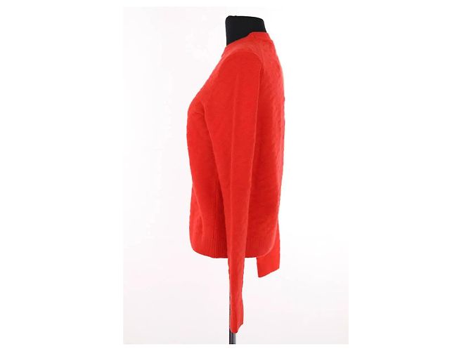 Camisola Hermès de lã laranja - vista 3