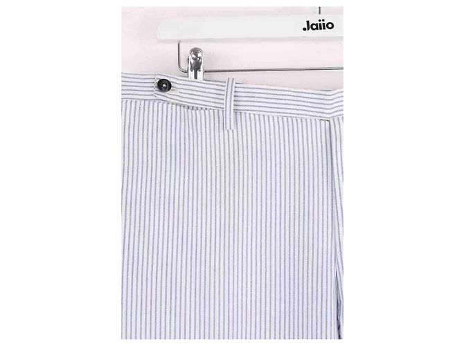 Kiton Blaue gerade Hose - Ansicht 2