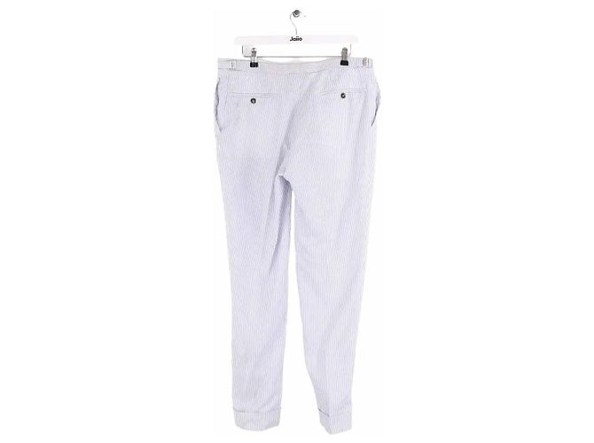 Kiton Blaue gerade Hose - Ansicht 3