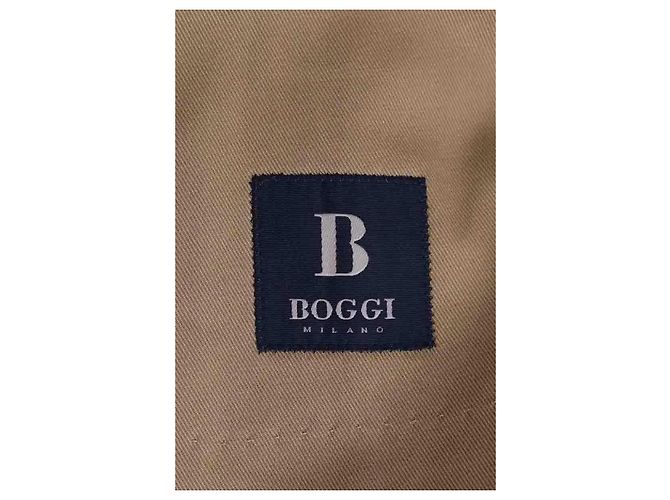 Autre Marque Giacca Boggi in cotone beige - vista 5