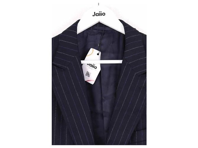Hermès Navy Blue Wool Jacket - view 2