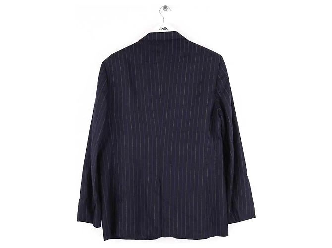 Hermès Navy Blue Wool Jacket - view 3