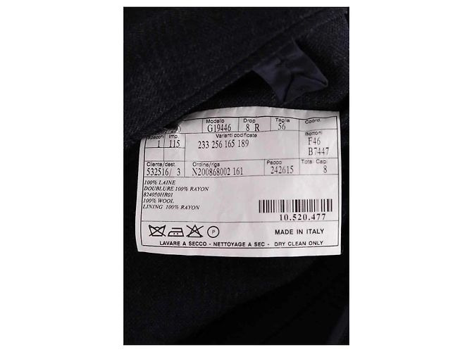 Hermès wool jacket anthracite Dark grey - view 6