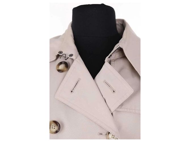 Gabardina Burberry beige de algodón - vista 2