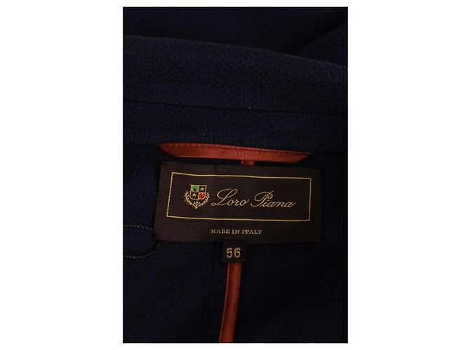 Loro Piana Giacca blu - vista 4