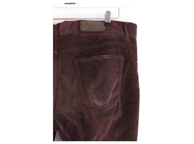 Berluti Gerade Hose in Bordeauxrot - Ansicht 4
