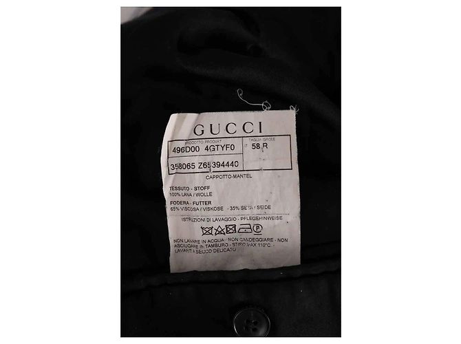 Gucci Cappotto blu - vista 5