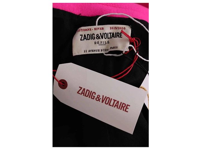 Zadig & Voltaire Abrigo Minty Show rosa - vista 5