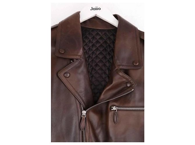 Berluti Lederjacke braun - Ansicht 2