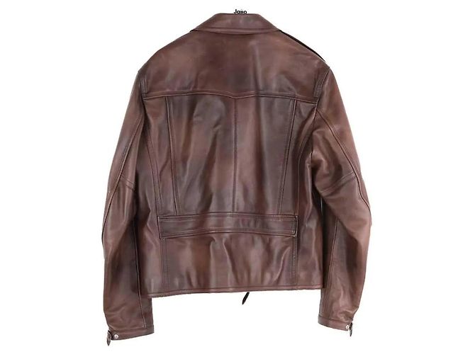 Berluti Lederjacke braun - Ansicht 3