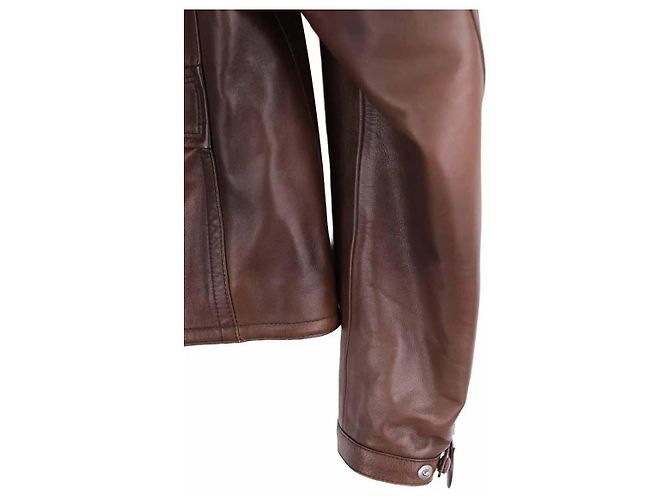 Berluti Lederjacke braun - Ansicht 4