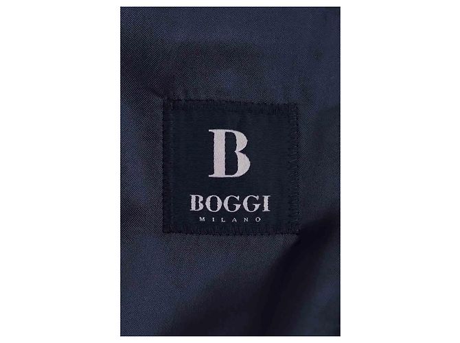 Autre Marque Boggi Anzug aus Wolle blau - Ansicht 5