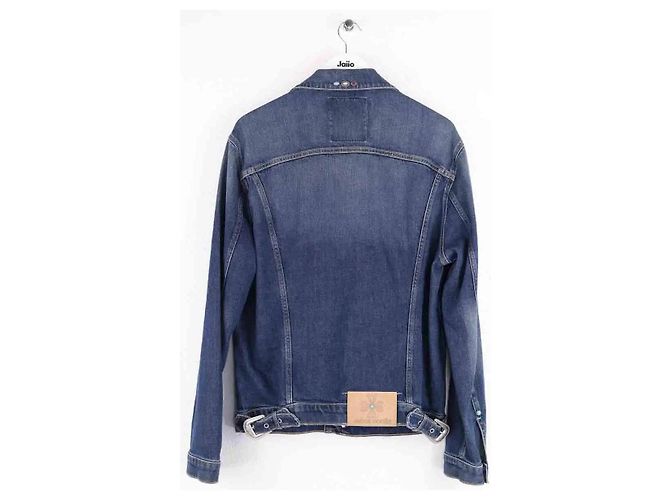 Chaqueta de algodón azul Jacob Cohen - vista 3