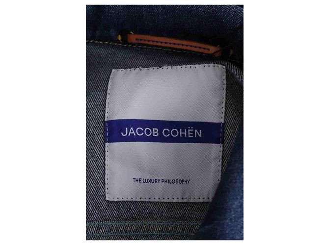 Chaqueta de algodón azul Jacob Cohen - vista 5