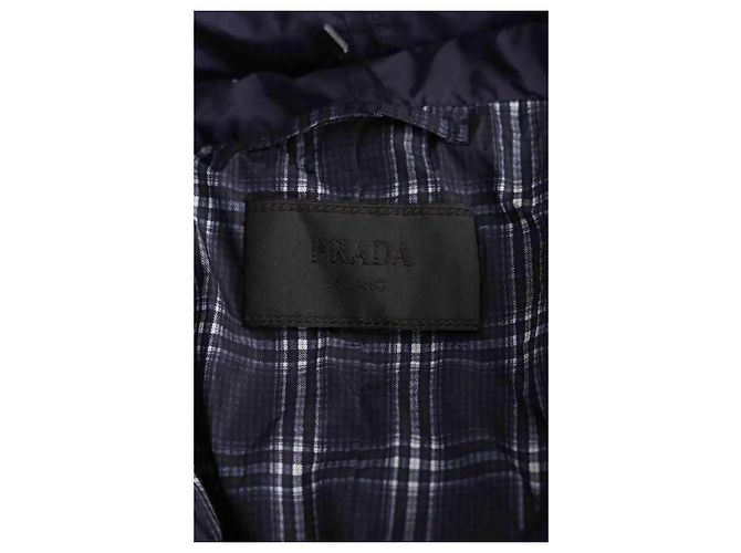 Prada Jacke aus Synthetik in Blau - Ansicht 6