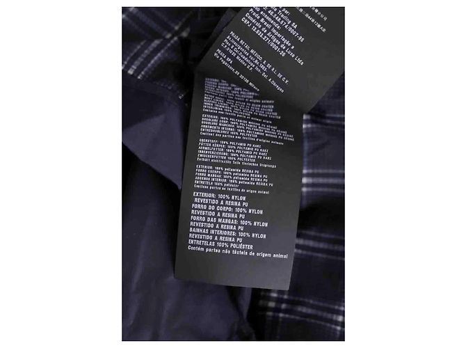 Prada Jacke aus Synthetik in Blau - Ansicht 7