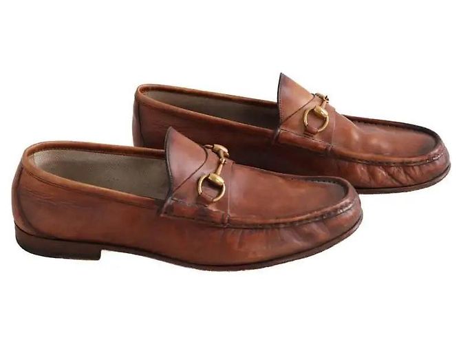 Gucci Loafer Herren Leder Camel Größe 43 Kamel - Ansicht 3
