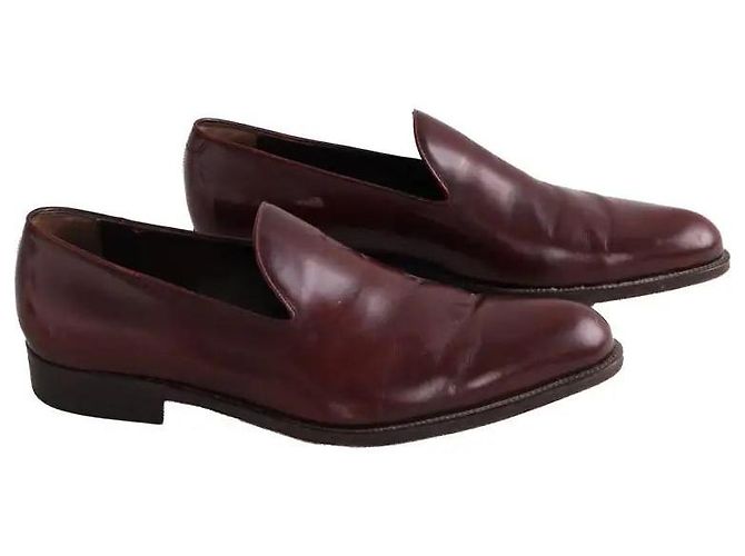 Salvatore Ferragamo Mocassini bordeaux Bordò - vista 3