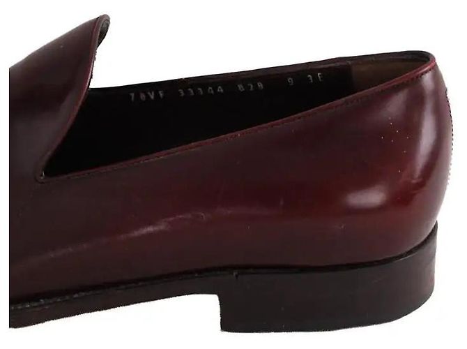 Salvatore Ferragamo Mocassini bordeaux Bordò - vista 4