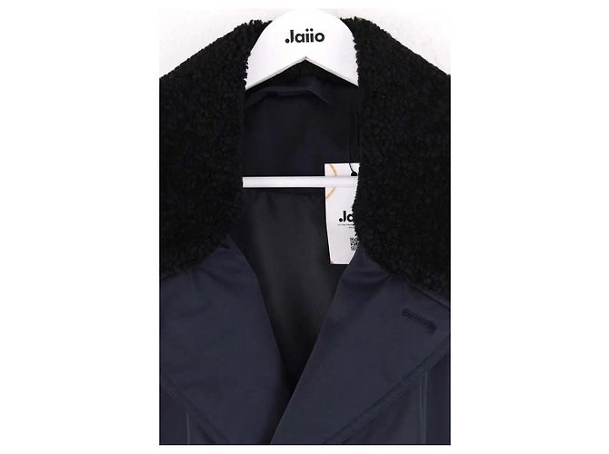 Salvatore Ferragamo Cappotto blu navy - vista 2