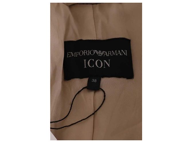 Emporio Armani Beige Jacke - Ansicht 5