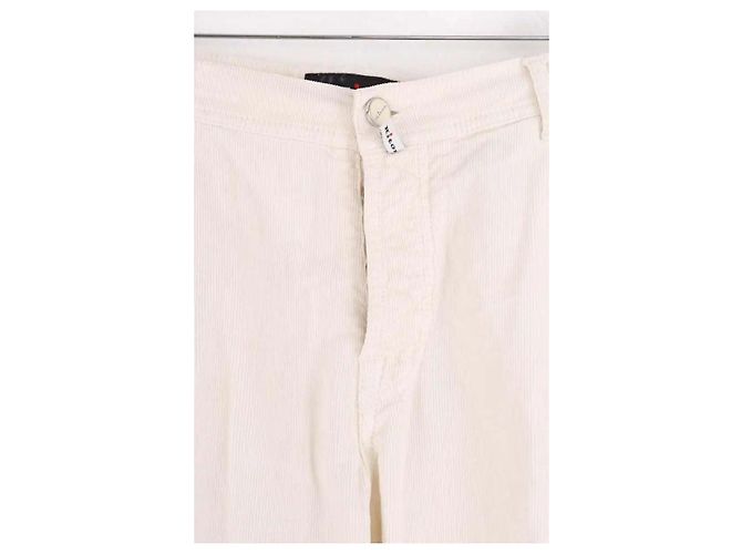 Kiton Weiße gerade Hose - Ansicht 2