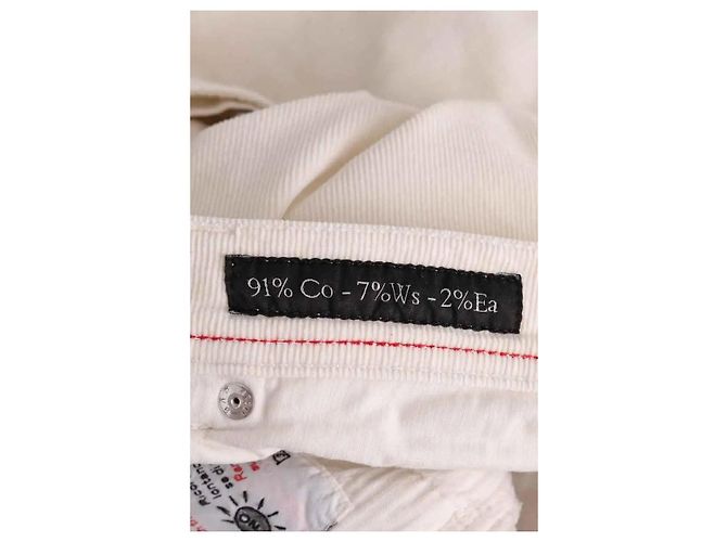 Kiton Weiße gerade Hose - Ansicht 6