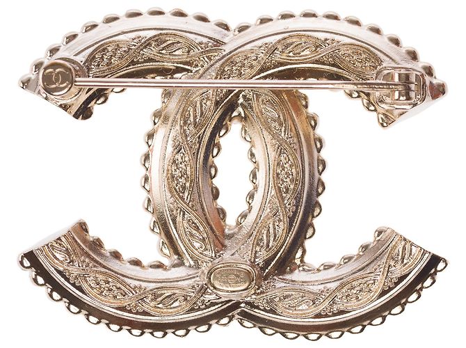 Gioielli CHANEL CC in Metallo Dorato - 103905 D'oro - vista 3