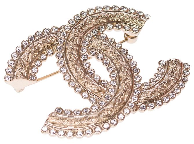Gioielli CHANEL CC in Metallo Dorato - 103905 D'oro - vista 4