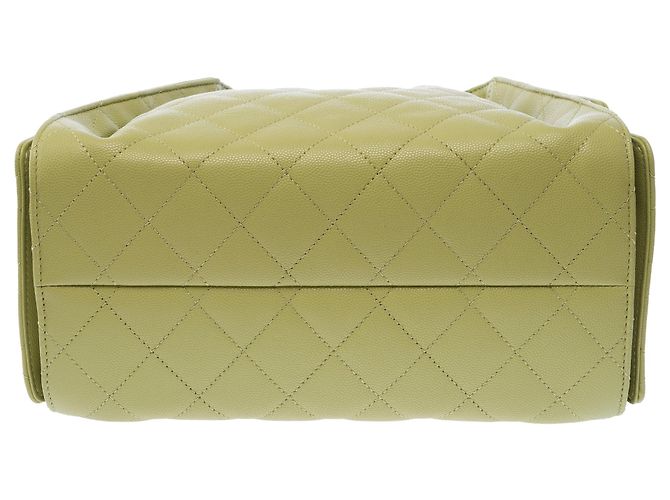 Borsa CHANEL in Pelle Verde - 103891 - vista 11