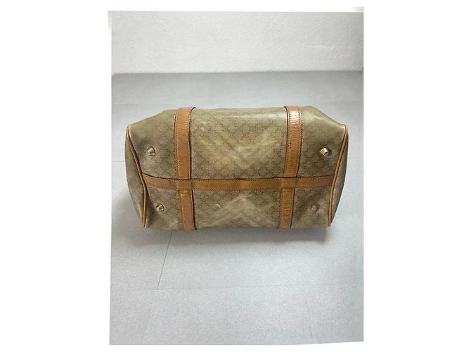 Céline Boston Bolso Macadam Camel Beige Castaño - vista 4