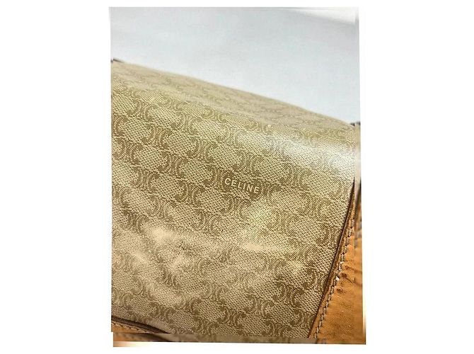 Céline Boston Bolso Macadam Camel Beige Castaño - vista 5