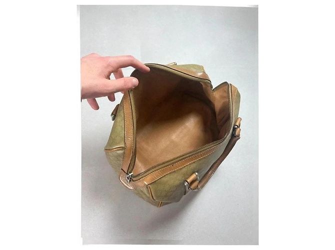 Céline Boston Bolso Macadam Camel Beige Castaño - vista 9